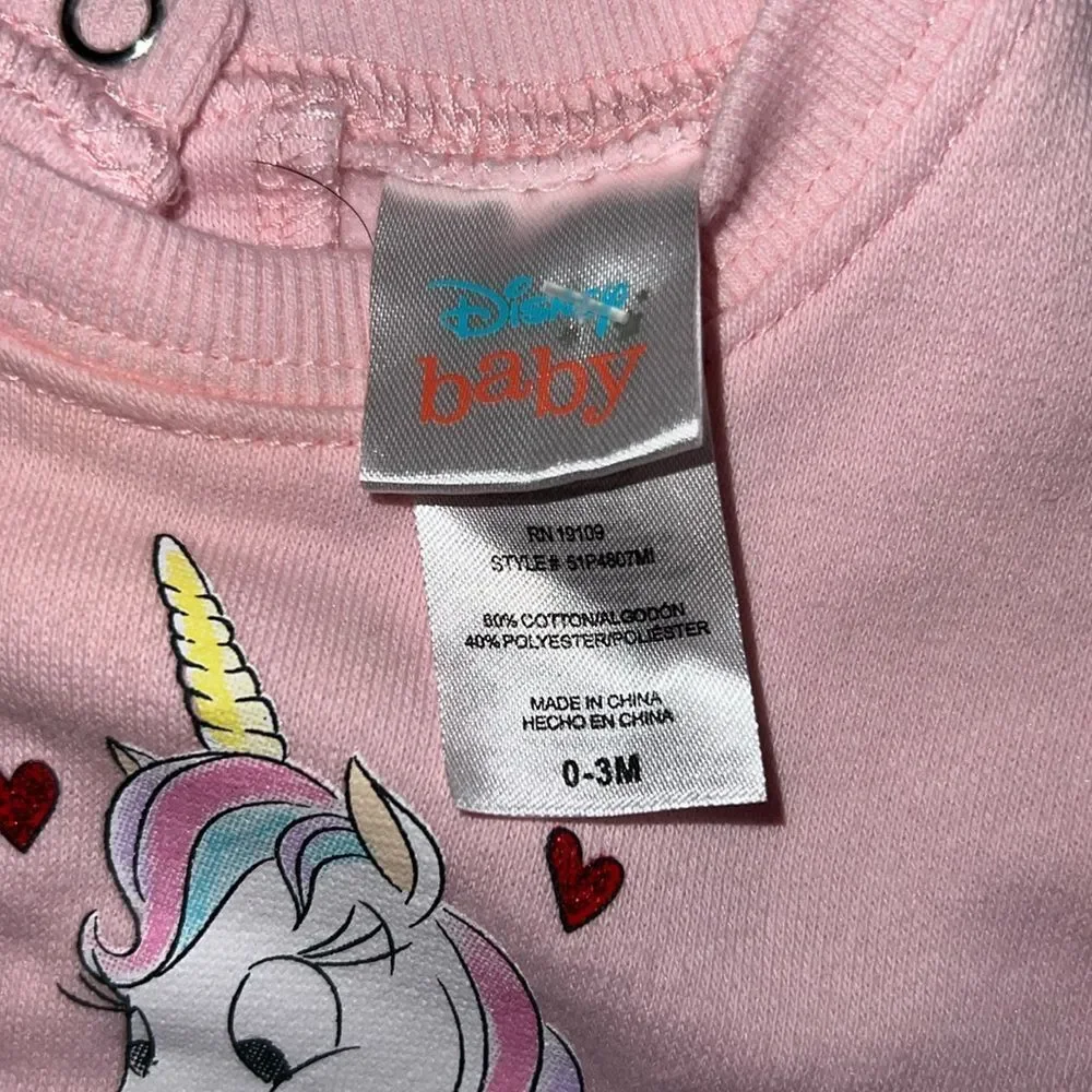 🛍 CUTE LITTLE BABIES MINNIE MOUSE SWEATSHIRT SIZE 0-3 MONTHS 🛍